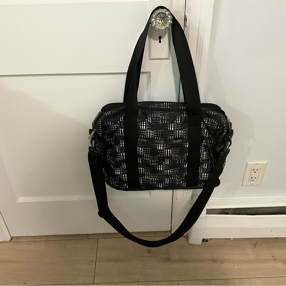 LeSportSac  Black and White Women's Laptop/tablet Bag